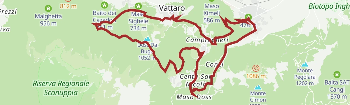Route map: MTB - Tour of ancient traditions 2346